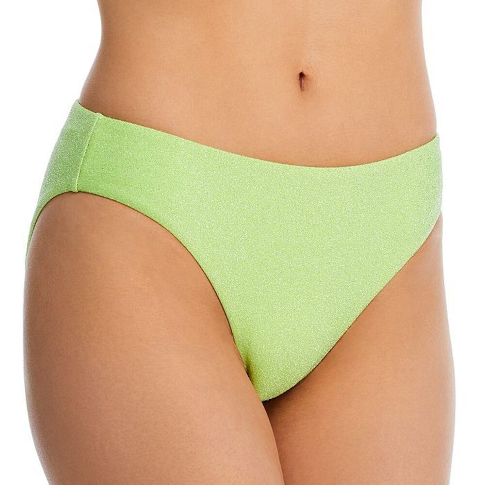 Good American Sparkle low rise brief electric lime - 3 (large)